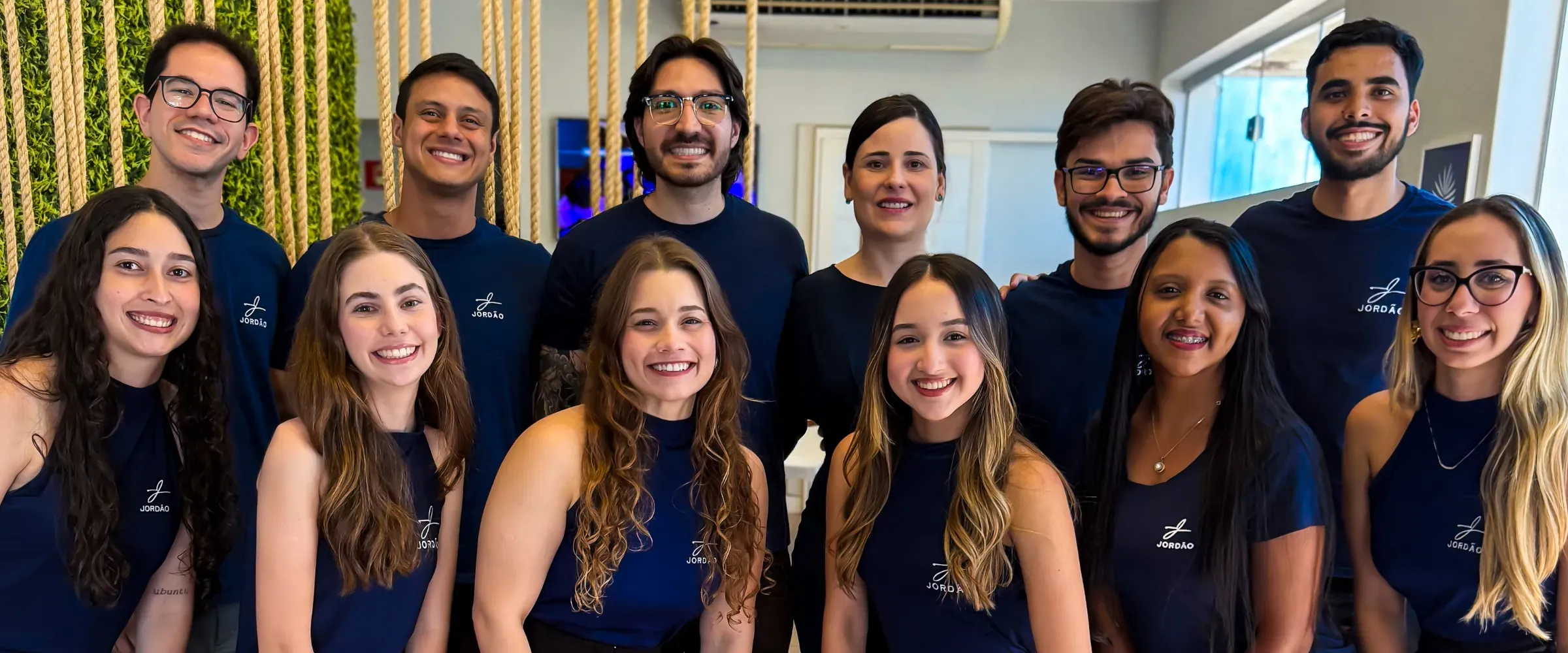 Equipe de profissionais do Instituto Jordão